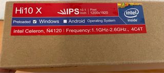 Tablet CHUWI Hi10 X Windows 10.1 Intel Celeron