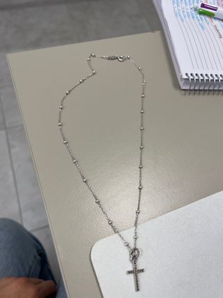 Collar Tous Cruz Plata