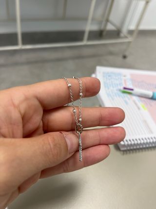 Collar Tous Cruz Plata
