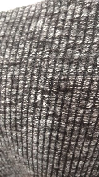 Jersey corto gris y negro talla única