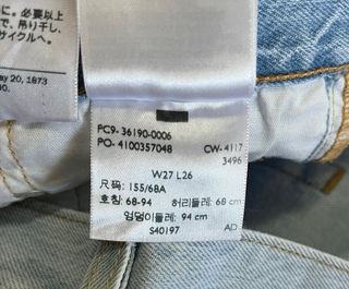 Vaqueros Levi's mujer