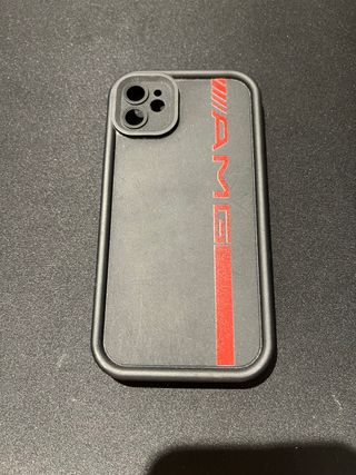 Funda iPhone 11 AMG Negra y Roja