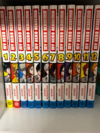 My hero academia pack 12 mangas