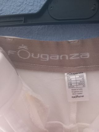 Pantalón equitación Fouganza Talla 36
