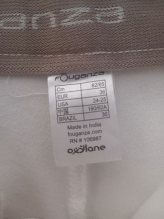 Pantalón equitación Fouganza Talla 36