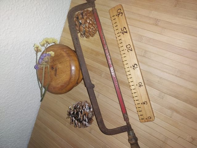 Vecchia sega da taglio