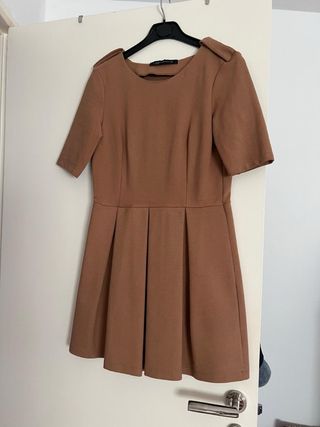 Vestido Zara Marrón Talla M