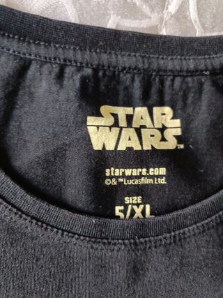 Camiseta Star Wars Darth Vader Talla XL