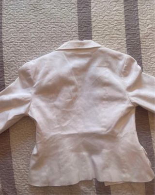 Blazer Blanco Vanilia Elements Talla S-M