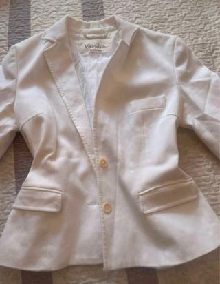 Blazer Blanco Vanilia Elements Talla S-M