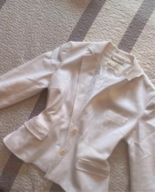 Blazer Blanco Vanilia Elements Talla S-M