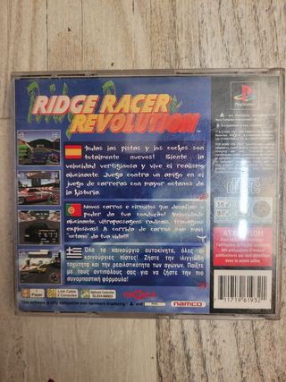 Ridge Racer Revolution PS1 PAL España