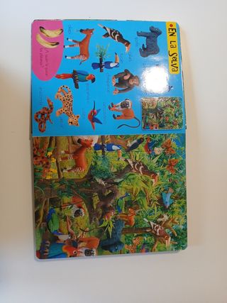 Libro Puzles de animales (Libro Puzles de 24 pieza