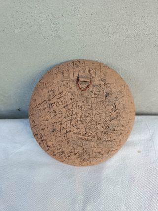 Piatto decorativo Lituania ceramica vintage