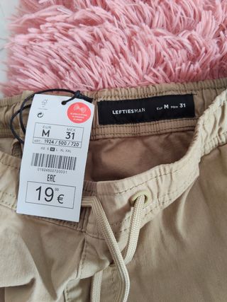 Pantalón cargo beige Talla M