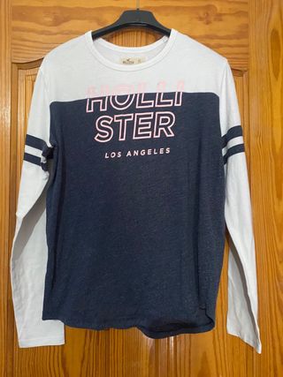Camiseta Hollister XS Manga Larga