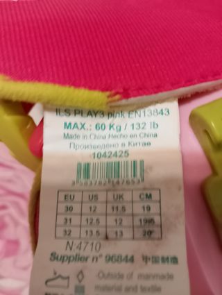 Roller per bambina Oxelo rosa + tre protezioni