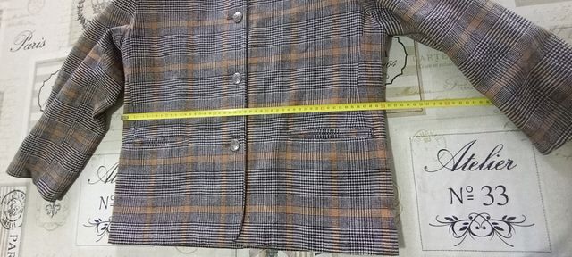 Giacca donna Al Duca d'Aosta a quadri tg.46