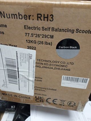 Hoverboard RCB RH3 8.5 2x200W