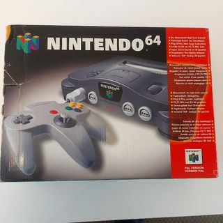 Console Nintendo 64 grigia