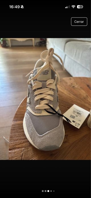 Zapatillas New Balance 997R Beige/Gris