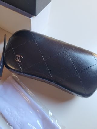 Gafas de sol inspiración chanel azul oscuro