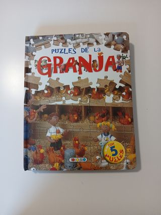 Libro puzles de la granja (Libro Puzles de 24 piez