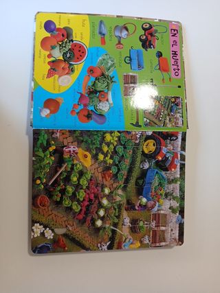 Libro puzles de la granja (Libro Puzles de 24 piez
