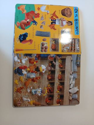 Libro puzles de la granja (Libro Puzles de 24 piez