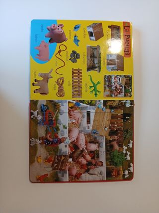 Libro puzles de la granja (Libro Puzles de 24 piez
