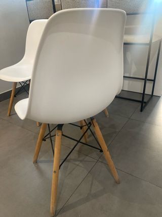 Set di 5 sedie nordiche 