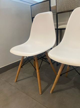 Set di 5 sedie nordiche 
