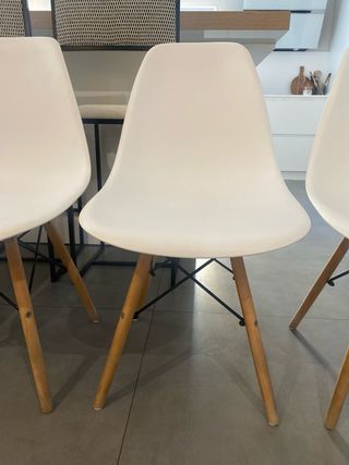 Set di 5 sedie nordiche 
