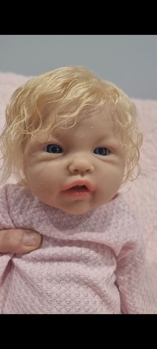 Bebé Reborn Silicona Blanda Platino