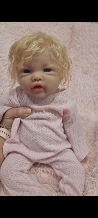 Bebé Reborn Silicona Blanda Platino