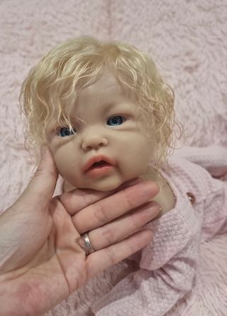 Bebé Reborn Silicona Blanda Platino