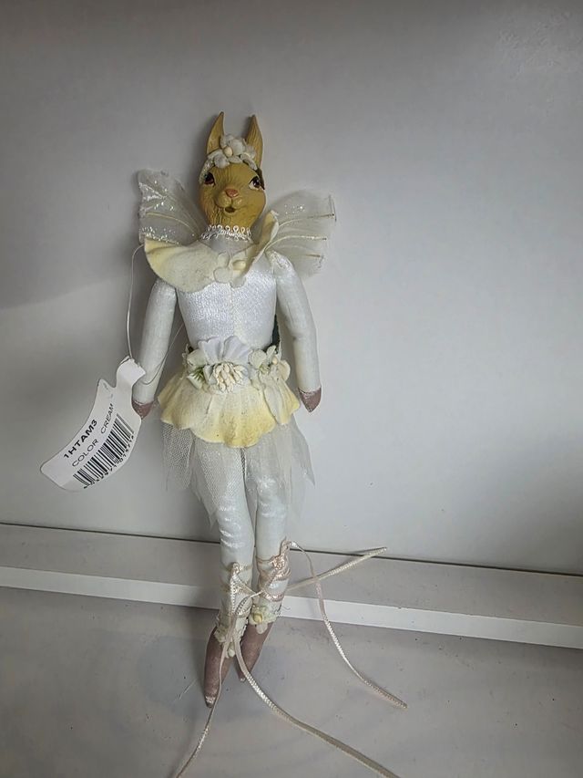 Bambola fata coniglio decorativa