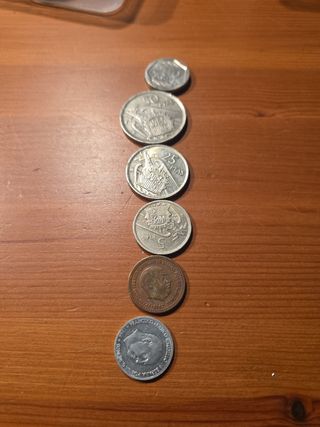 Lote monedas antiguas españolas
