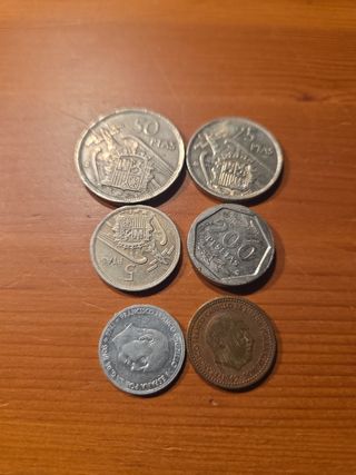 Lote monedas antiguas españolas