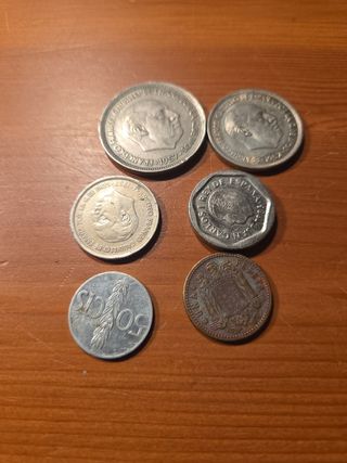 Lote monedas antiguas españolas