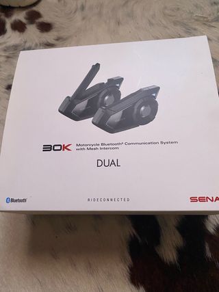 Intercomunicador Moto Sena 30K Bluetooth Dual