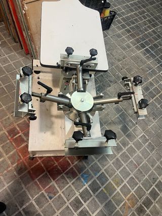 Pulpo y equipo de serigrafia 