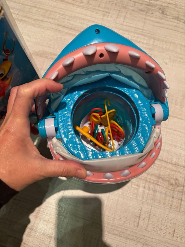 Juego de mesa Tiburos mandíbulas y boli loco 