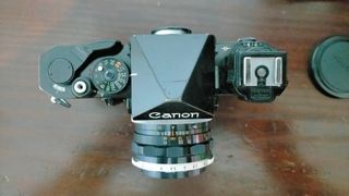 Canon F-1 Reflex + obiettivo 50mm f/1.8 FL
