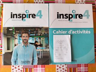 Inspire 4 livre de l'élève + Cahier d'activités