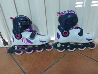 Patines Oxelo rosas Talla 34-36