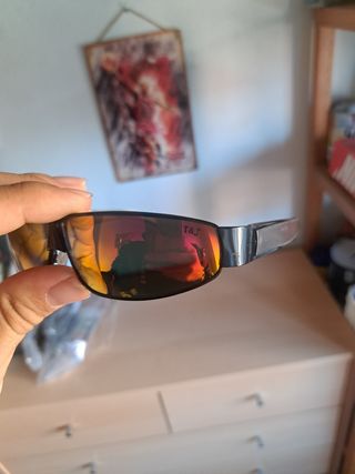Gafas de sol T&J negras y naranjas