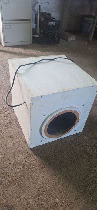 Extractor de aire industrial