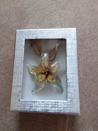 Colgante de cristal
