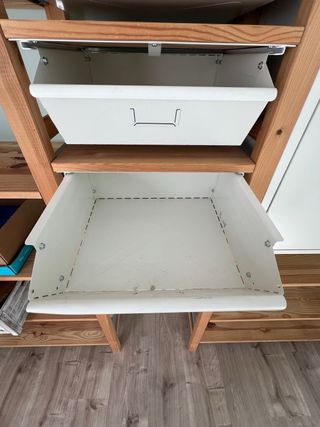 Cajones con balda Ivar Ikea
